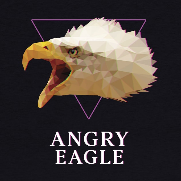 Angry eagle by Jackson Lester